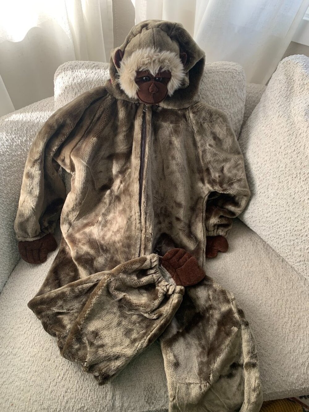 Vintage Chosun International Monkey Full-Body Children's Costume Size XL (7-8)